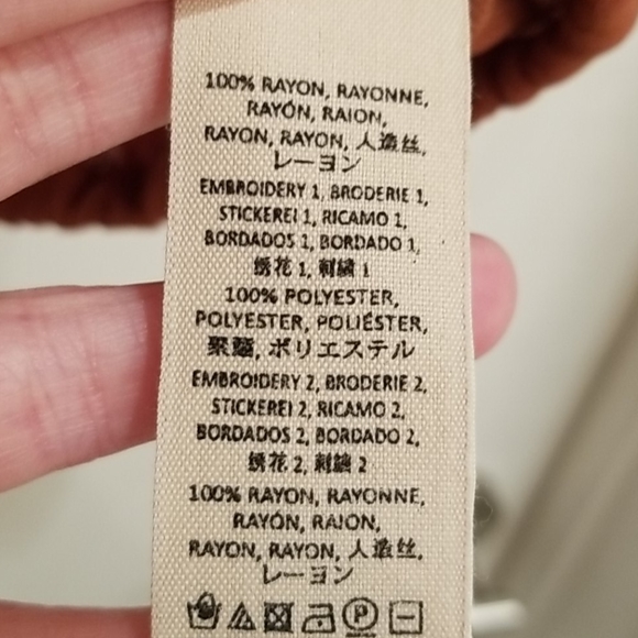 Free People Embroidered Flower Top - Picture 7 of 7